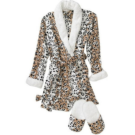 gown and slipper set