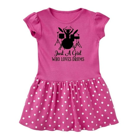 

Inktastic Drummer Music Gift for Girls Gift Baby Girl Dress