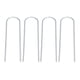 thumbnail image 2 of Grapas de jardín galvanizadas en forma de U para cercas de jardín, invernaderos, césped y jardines., 2 of 14