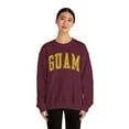 thumbnail image 4 of Guam Sweatshirt Gifts Crew Neck Shirt Long Sleeve Unisex, 4 of 7