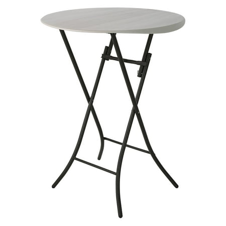 Lifetime 33-Inch Round Bistro Table (Light Commercial), 80362