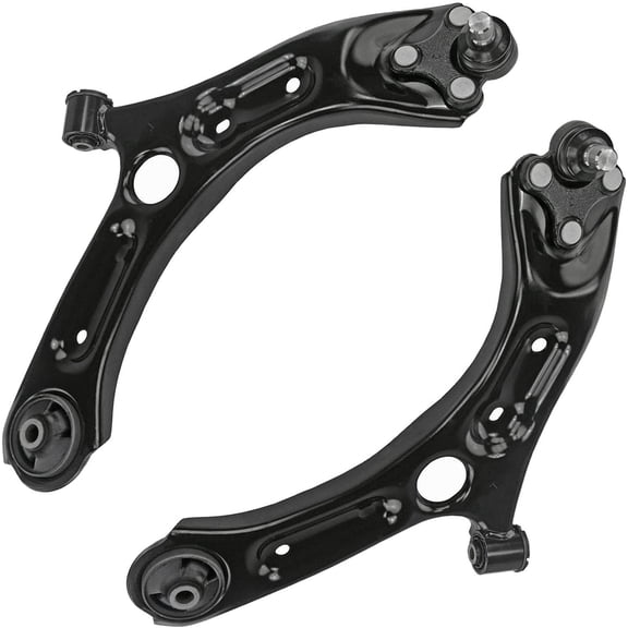 Detroit Axle - Front Lower Control Arms w/Ball Joints Assembly Replacement for Hyundai Sonata Tucson Kia Optima Sportage - 2pc Set