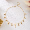 thumbnail image 5 of NICKSUN Vintage Gold Ocean Charm Choker Necklace, Boho Beach Vacation Dainty Paperclip Chain with Starfish, Seashell, Seahorse & Marine Animal Pendants, Elegant Coastal Statement Jewelry, 5 of 7