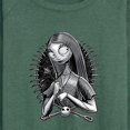 thumbnail image 3 of The Nightmare Before Christmas - Sally Vignette - Women's Lightweight French Terry Long Sleeve Shirt, 3 of 5
