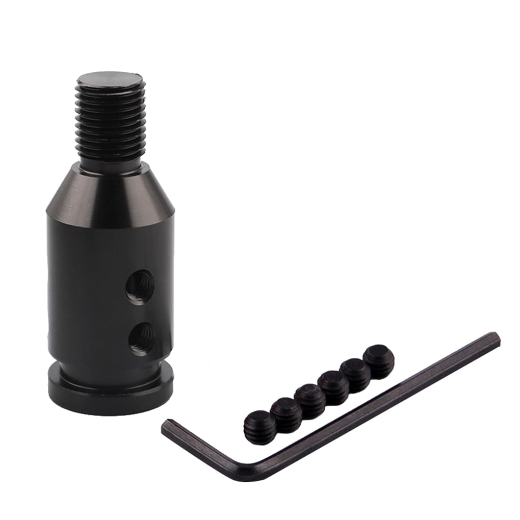 Universal Shift Knob Adapter Kit Threaded Type Gearshift Stick Adapter