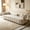Camel, variant on AUU 98.4" Compressed Modern Cloud 3-Seater Corduroy Sofa – No Assembly Required, Bubble Channel Tufted Deep Seat Couch with 2 Pillows for Living Room, Apartment, or Office