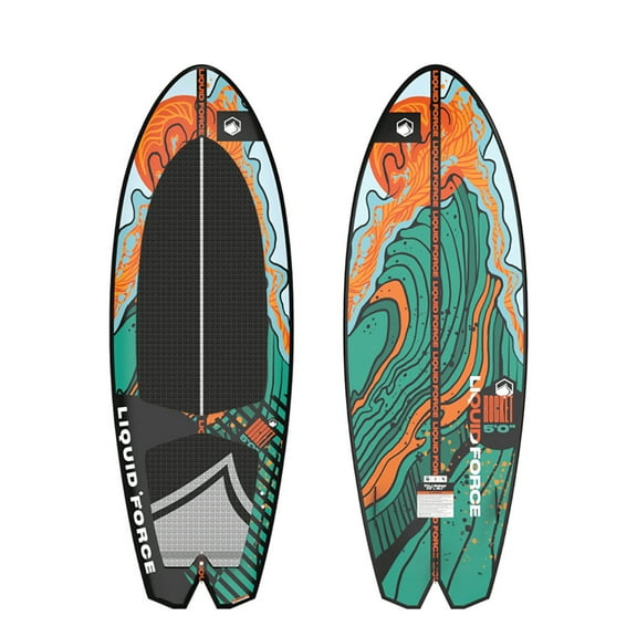 Liquid Force Rocket W/Hndl Wakesurf 5'0"