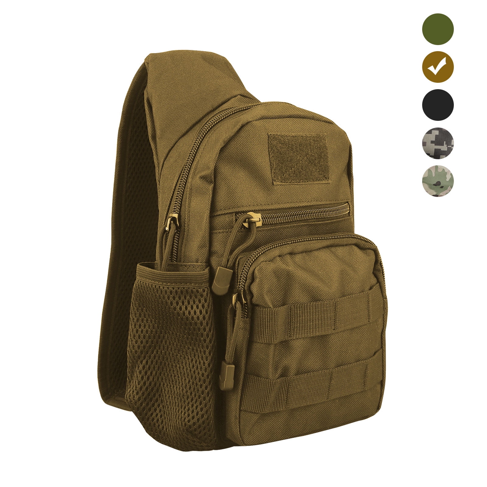 tactical one strap backpack