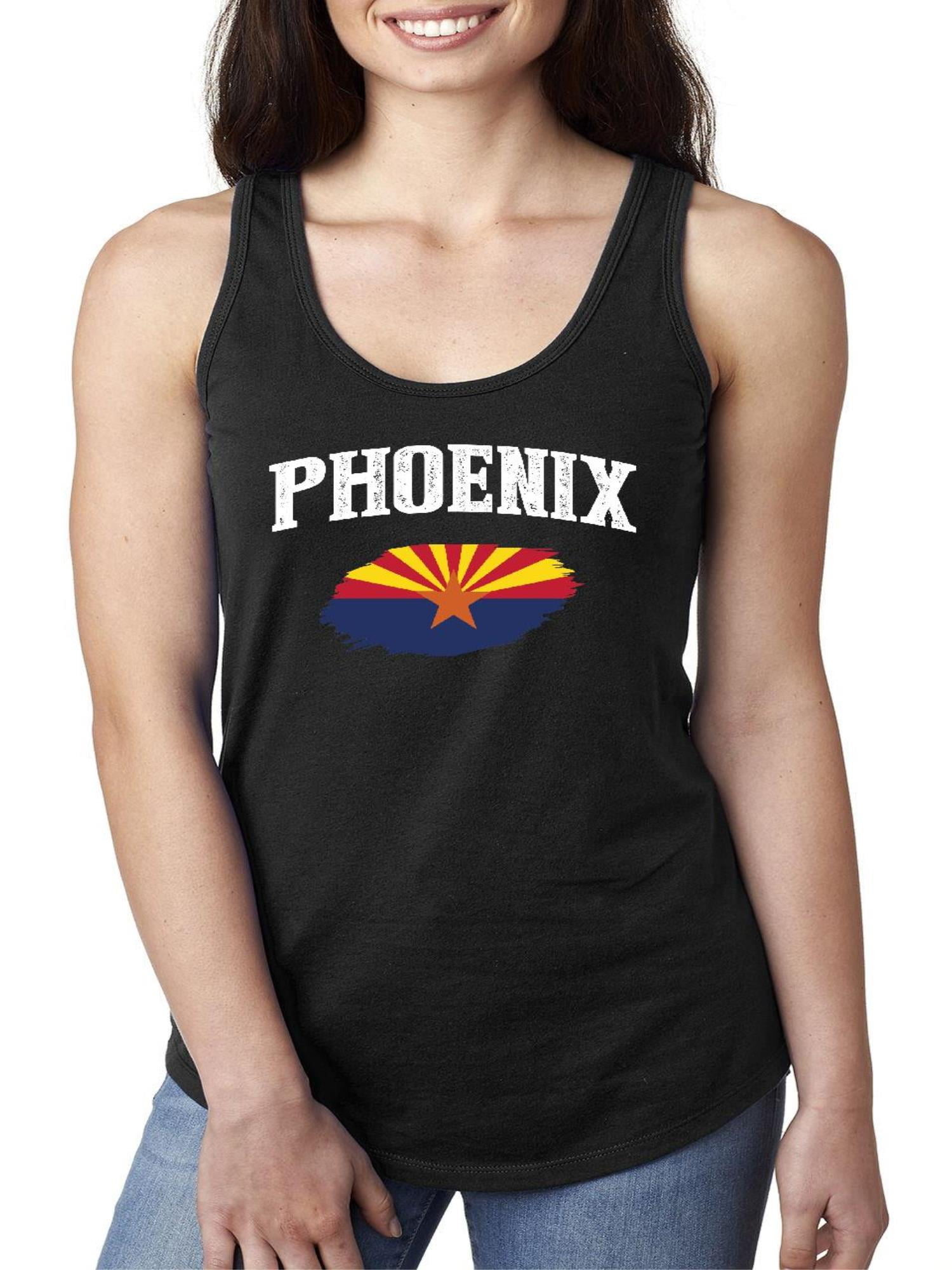 Normal is Boring Womens Phoenix Arizona Flag Racerback Tank Top