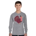thumbnail image 2 of Awkward Styles Thanksgiving Youth Sweatshirt Pink Turkey Crewneck Tee for Kids, 2 of 5