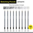 thumbnail image 5 of Drawing Kit Art Set 60pc - Graphite Drawing Pencils for Sketching with Charcoal Art Supplies - Professional Drawing Set for Artists and Beginners, 5 of 8