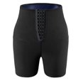 thumbnail image 1 of Pantalones de sudoración calientes, moldeador adelgazante con efecto sauna, pantalones cortos ajustados de cintura alta con hebilla para mujer, leggings moldeadores de cuerpo para gimnasio y fitness, 1 of 5