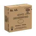 thumbnail image 2 of Dart Plastic Lids, Fits 4 oz Cups, Vented, Translucent, 100/Pack, 10 Packs/Carton, 2 of 2