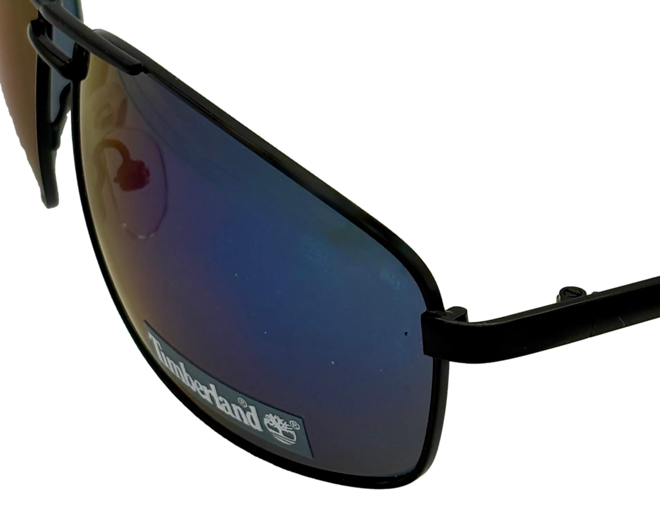 Timberland Blue Mirror Navigator Men's Sunglasses TB7208 01X 65