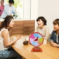 thumbnail image 4 of HEALEEP Multi Color Reusable Prize Wheel for Party Use Plastic Rotatable Game Prop 16 Inch, 4 of 8