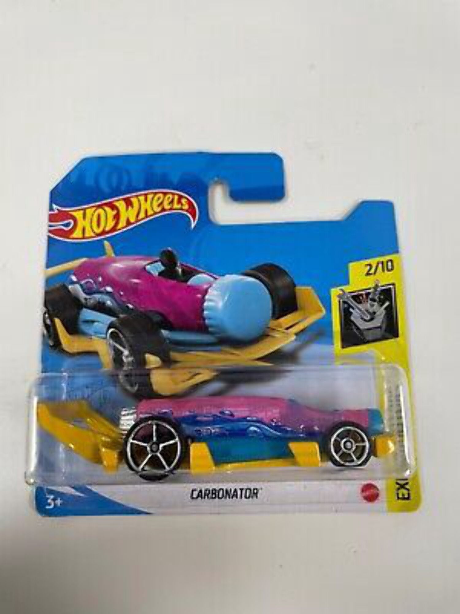 Hot Wheels Carbonator, Experimotors 2/10 Pink 6/250 - Walmart.com