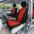 thumbnail image 2 of For 2018–2023 Honda Odyssey FH Group Neoprene Custom Fit Waterproof Car Seat Covers - Front  Red, 2 of 5