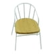thumbnail image 5 of Mini silla de comedor a escala 1/12, sillas para casa de muñecas, muebles para casa de muñecas, hechos a mano. Blanco, 5 of 9
