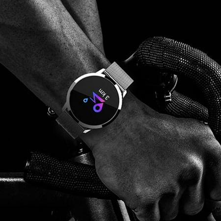 smartwatch with vibrating alarm clock