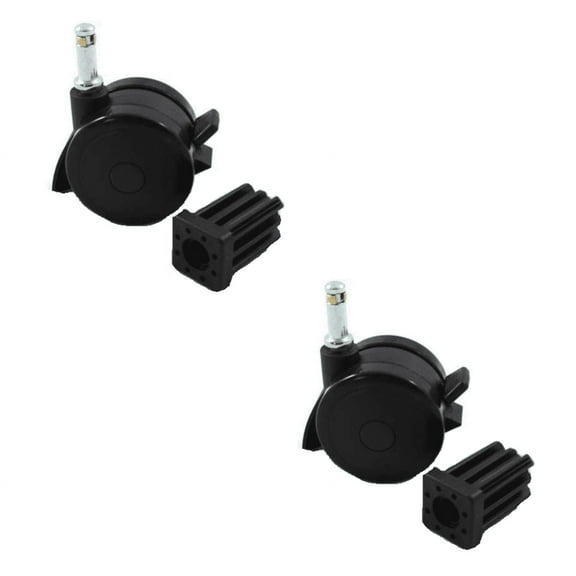 Weber Replacement Caster Wheels for Grills, Black Multipack