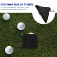 thumbnail image 2 of Golf Towel Balls Cart Accessories Golfing Outdoor Sports Golfs Towels Portable Wet Accessory Buckle, 2 of 6