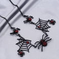 thumbnail image 4 of Collar de araña de Halloween para mujer, gargantilla con colgante de telaraña gótica, collar de Halloween, accesorios para disfraces, 4 of 4