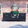 thumbnail image 2 of Outdoor Grill Table for 2XL Big Green Egg,Big Joe,Primo XL,Waterproof Cover Included, 2 of 9