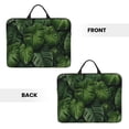 thumbnail image 2 of Laptop Sleeve Case Bag Protective Carrying Case with Handle for 14 inch Laptop, Hawaii Tiki Palm Leaf Green, 2 of 6