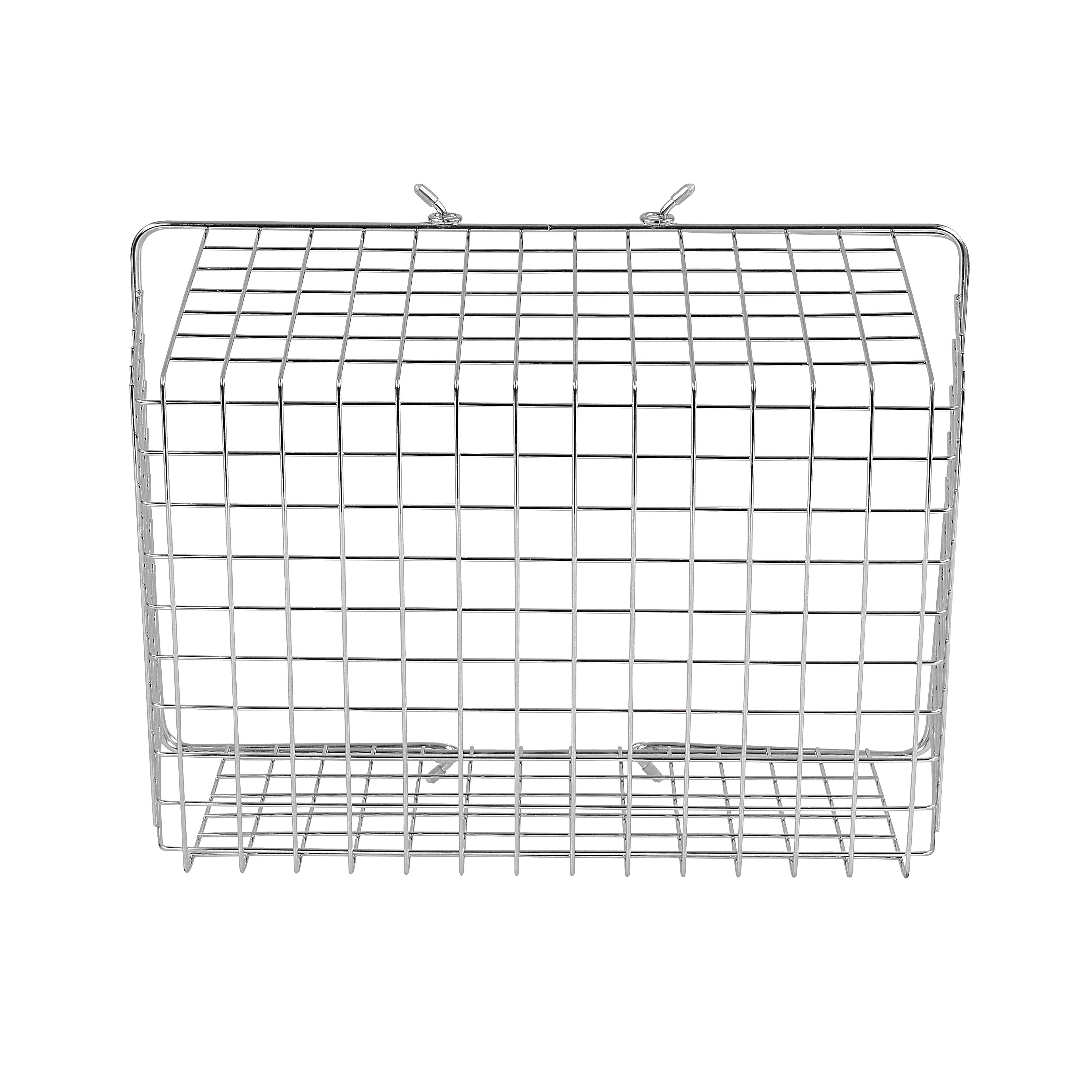 Spectrum Diversified Steel Wire Storage Basket with Handles for Pantry, Countertop and More, Large, Chrome - image 4 of 13