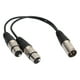 thumbnail image 2 of Cable de extensión de Audio XLR accesorio de 3 pines 34cm, 2 of 6