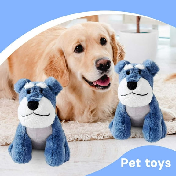 Indestructible Dog Toys, Interactive Dogs Toy Chew Toy, Indestructible Squeaky Dog Toys, Soft Plush Animal Playthings For Playing Trainin