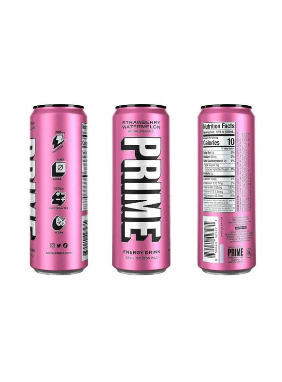 Prime Hydration Drinks in Beverages