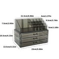 thumbnail image 5 of lanema Multi Drawer Acrylic Organiser for Cosmetics and Jewelry Women Accessories Storage Box for Bedroom Or Bathroom Use, 5 of 17