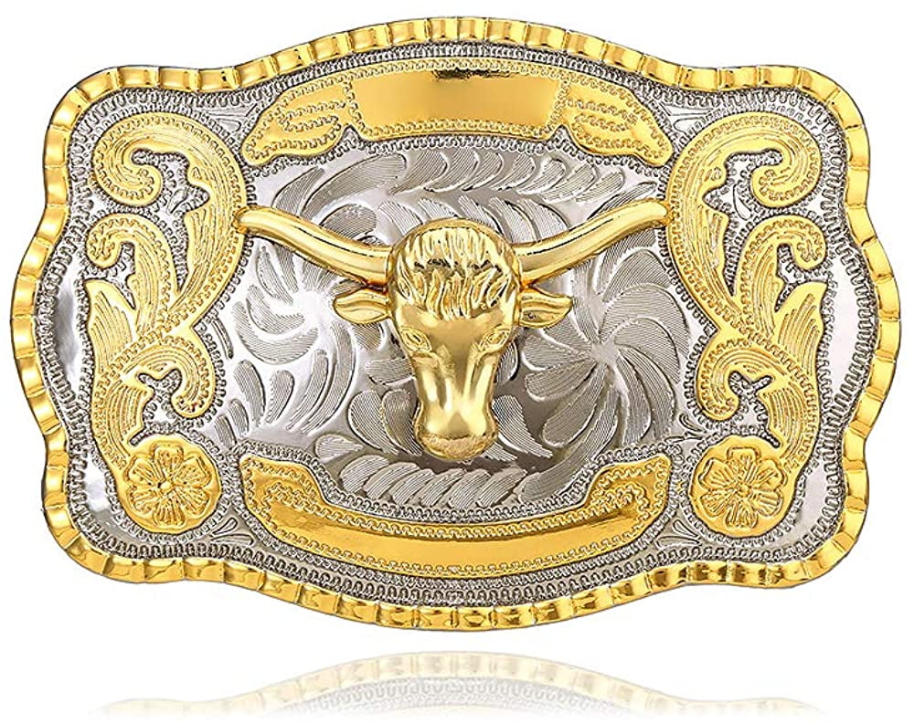 Vintage Celtic Knot Belt Buckle for Men Simple Cowboy Belt Buckle