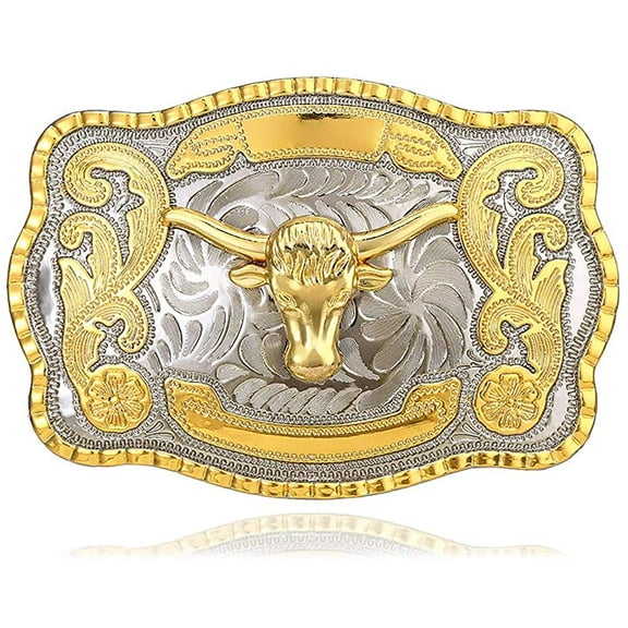 Vintage Celtic Knot Belt Buckle for Men Simple Cowboy Belt Buckle