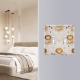 thumbnail image 5 of Dailycode Light Switch Plate Covers 3 Gang Wall Plate Plastics Outlet Covers for Kitchen Home Office Decor Coffee and Heart Latte, 5 of 8
