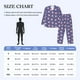 thumbnail image 4 of Balery Cute Pig Pijama para Hombre de Dos Piezas con Manga Larga, Conjunto de Dormir y Descanso Suave con Bolsillos-XX-Large, 4 of 7