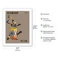 thumbnail image 2 of South Africa - Native African Drummer - Qantas Empire Airways (QEA) - Vintage Airline Travel Poster by Harry Rogers c.1960s - Bamboo Fine Art 290gsm Paper (Unframed) 17x22in, 2 of 4