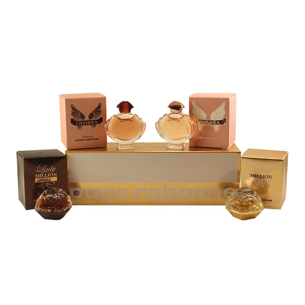 paco rabanne ladies 4 piece miniature set
