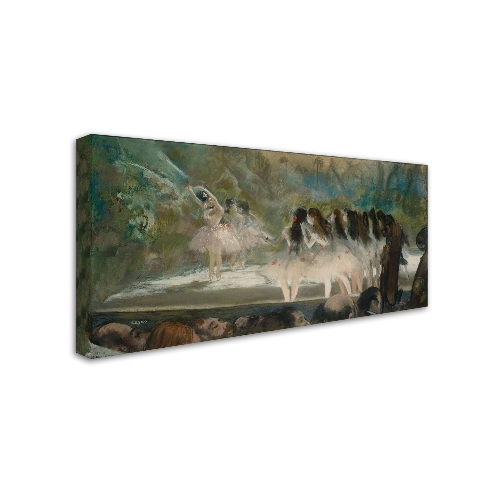 Degas 'Ballet At The Paris Opera' Canvas Art