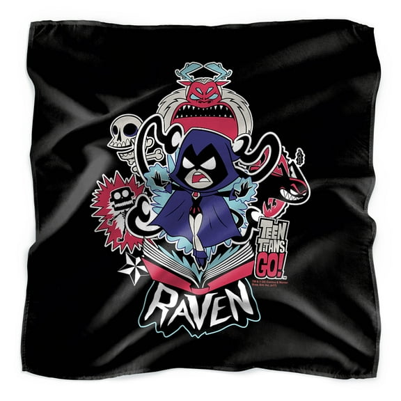 Teen Titans Go! Raven Bandana (21 in x 21 in)