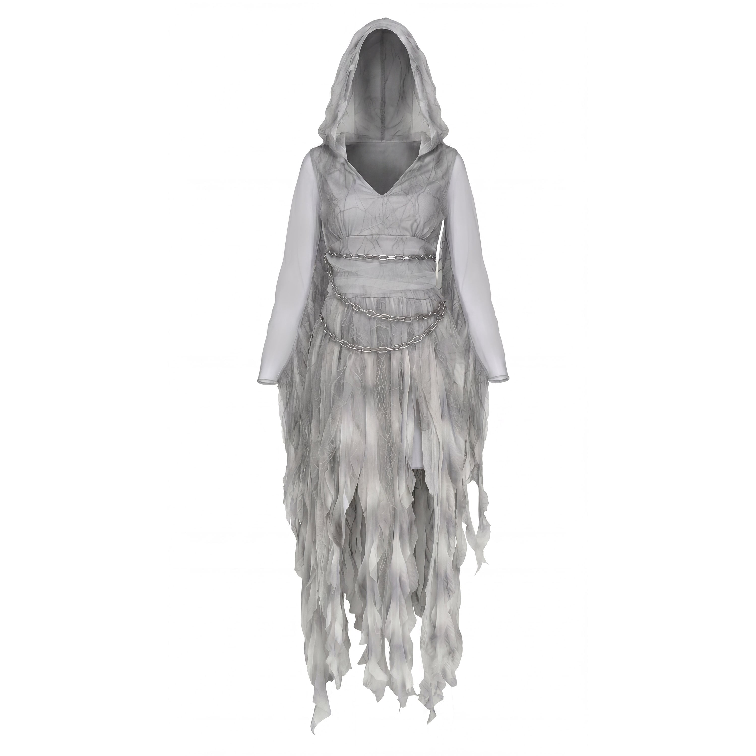 Enchanted Ghost Halloween Costume for Adults, Women's Size XL (16/18), by Way to Celebrate