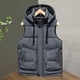 thumbnail image 1 of Ceisia Men's Fashion Stand Collar Zipper Sleeveless Tank with Pockets Casual Outerwear Gift, 1 of 3