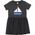 thumbnail image 3 of Inktastic Sailboat Nautical Sailing Girls Toddler Dress, 3 of 5