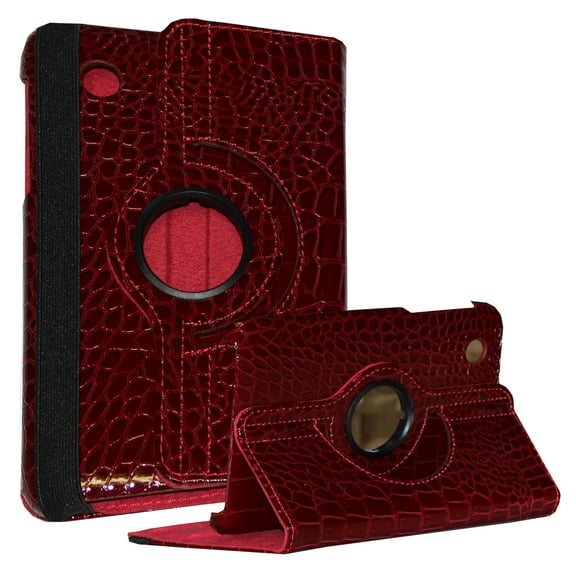 JYtrend Case for Samsung Galaxy Tab 4 7.0, 360 Rotating Stand Cover for Galaxy Tab 4 7-inch SM-T230 SM-T231 SM-T235 SM-T230N SM-T231N SM-T235N (Crocodile)