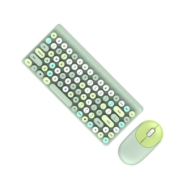 Seitruly Juego de ratón y teclado inalámbrico Universal Verde
