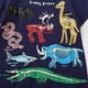 thumbnail image 4 of Camiseta Herrnalise de manga corta para niños pequeños, novedosa, luminosa, con cuello redondo, camisetas para niños, camisetas de algodón con estampado de dinosaurios, camisetas de verano, camisetas, 4 of 8