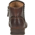 thumbnail image 3 of Women's Comfortiva Fallston Ankle Bootie Brown Waterproof Leather 7 W, 3 of 5