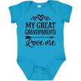 thumbnail image 3 of Inktastic My Great Grandparents Love Me Boys or Girls Baby Bodysuit, 3 of 5