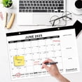 thumbnail image 2 of GuassLee Desk Calendar 2025, 3 Packs, 19 Months Calendar 17" × 11.5" Desk Calendar from Jun. 2025 to Dec. 2026 with Julian Date, To-do List, Notes, Monthly Goals, for Home School Office, 2 of 7